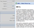 Metabolic Equivalents (METs) Metabolic Equivalents (METs)